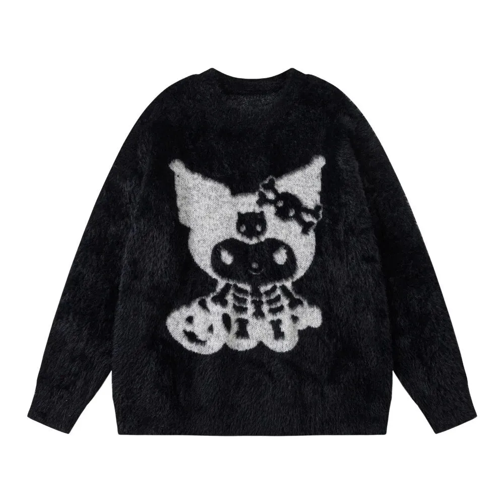 Skeleton Kuromi Sweater