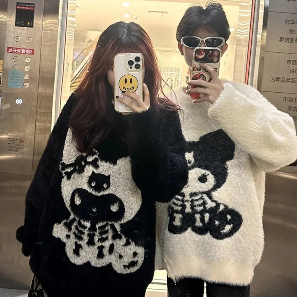 Skeleton Kuromi Sweater