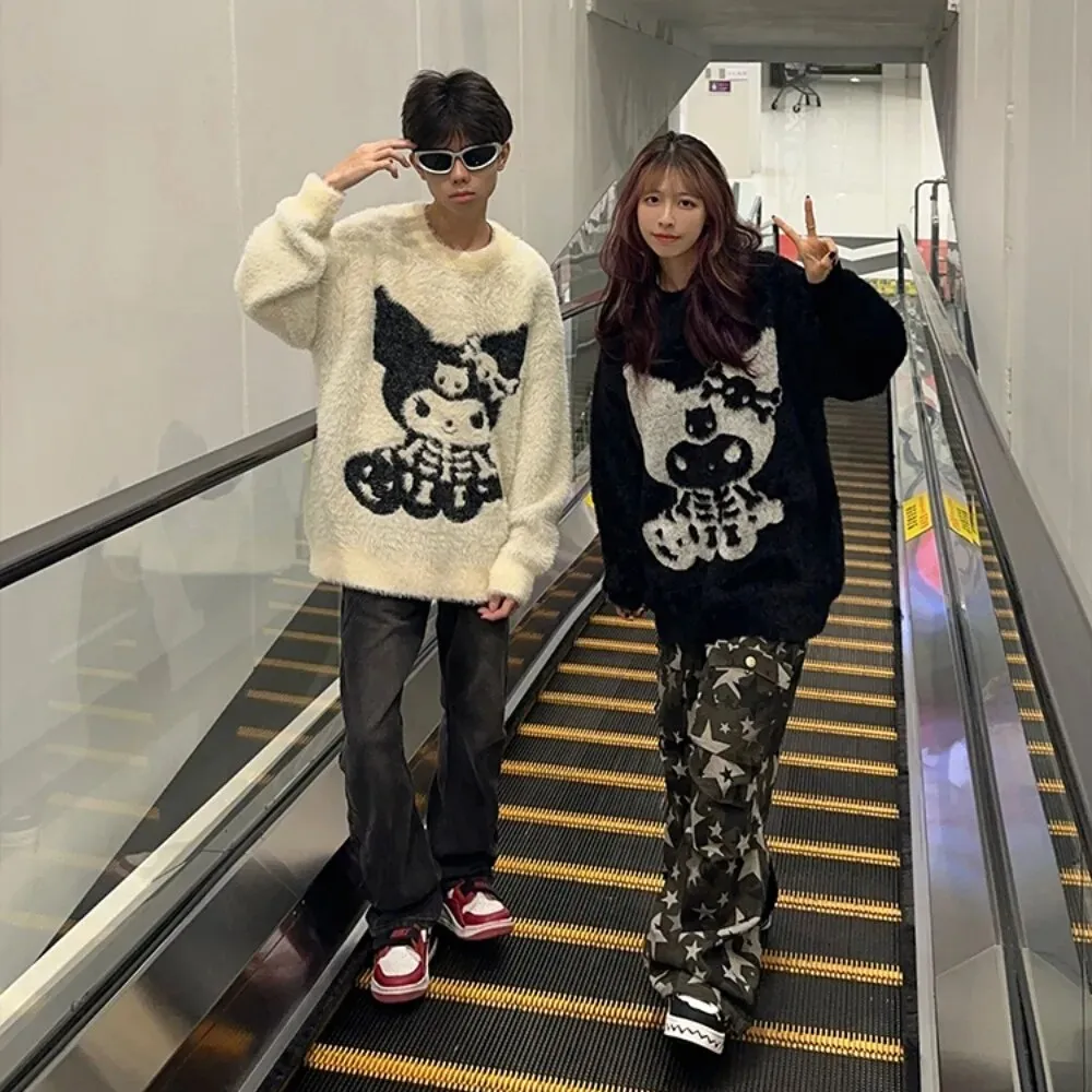 Skeleton Kuromi Sweater
