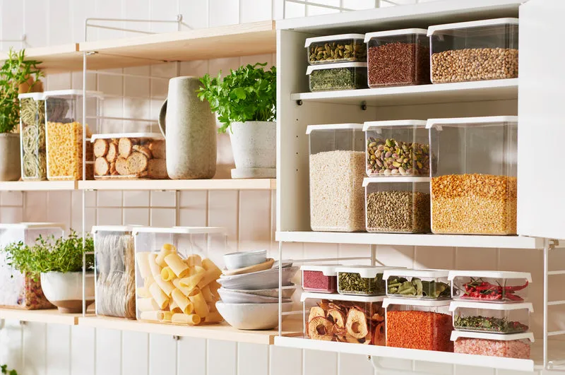 Smart Store Vision 3.5L Food Container - Transparent/White