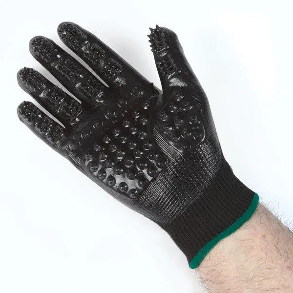 TOP PERFORMANCE - Shed Patrol Deshedding and Grooming Gloves