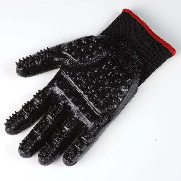 TOP PERFORMANCE - Shed Patrol Deshedding and Grooming Gloves