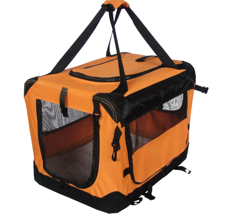 Tuff Deluxe Orange Soft Crate