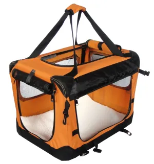 Tuff Deluxe Orange Soft Crate