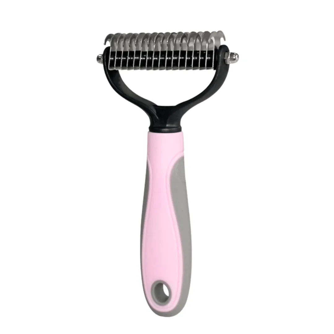 Two Sided Cat Deshedding Brush