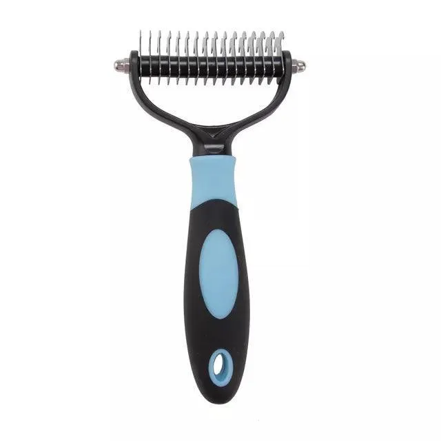 Two Sided Cat Deshedding Brush