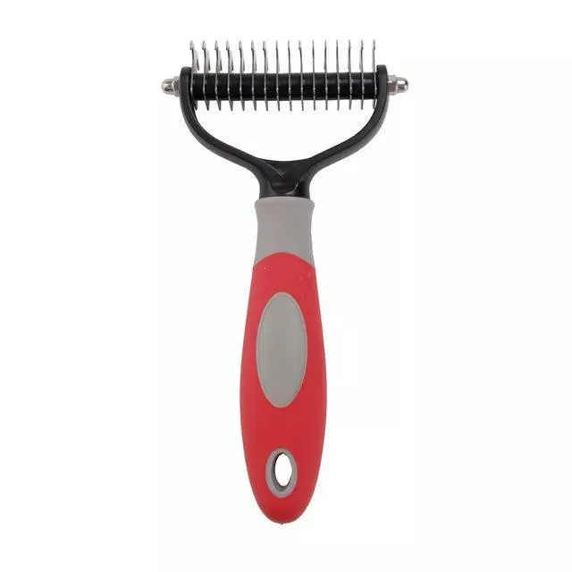 Two Sided Cat Deshedding Brush