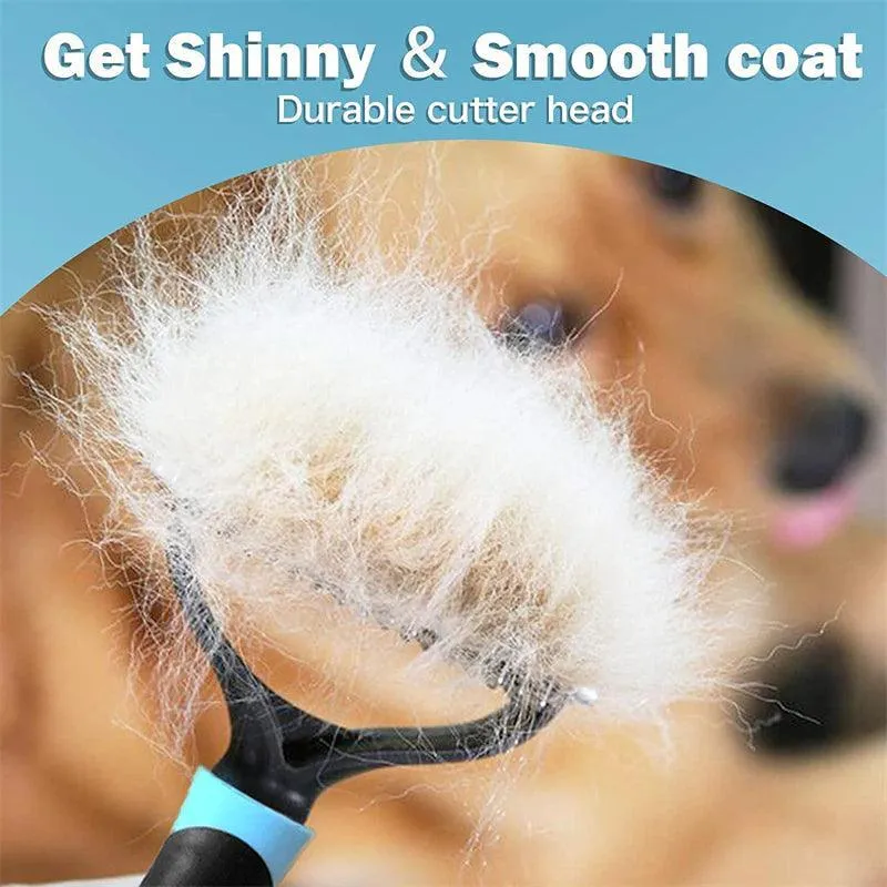 Two Sided Cat Deshedding Brush