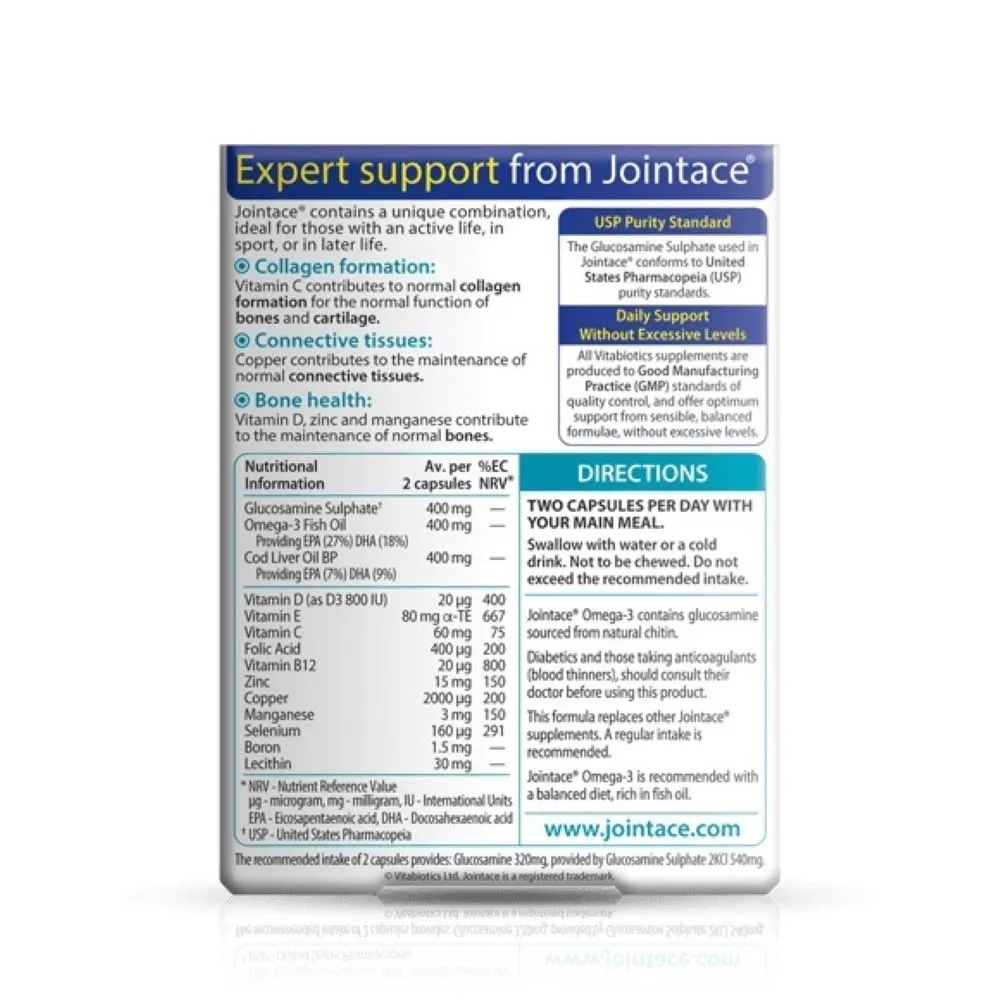 Vitabiotics Jointace Omega-3 30 Capsules