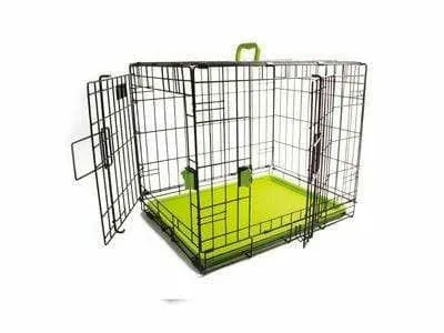 VOYAGER WIRE CRATE - 2 DOORS S, GREEN