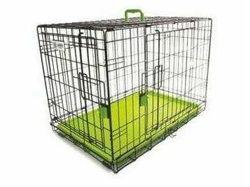 VOYAGER WIRE CRATE - 2 DOORS S, GREEN