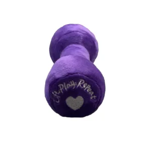 Waggly Power Lift Workout Plush Dog Toy
