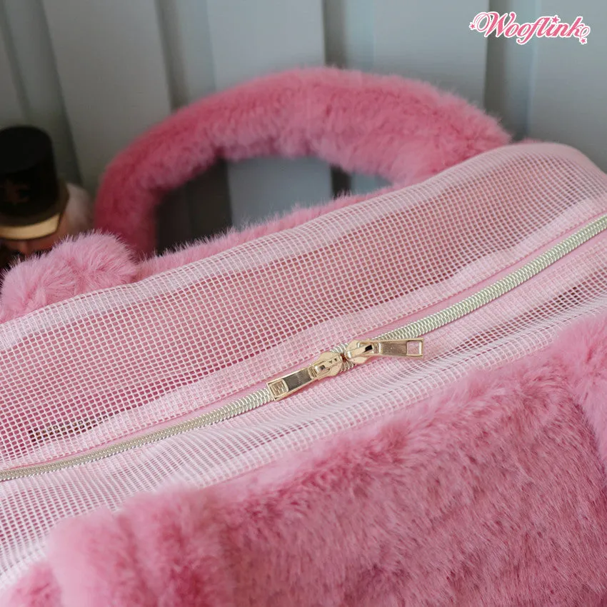 Wooflink Luxe 3 Fur Pet Carrier
