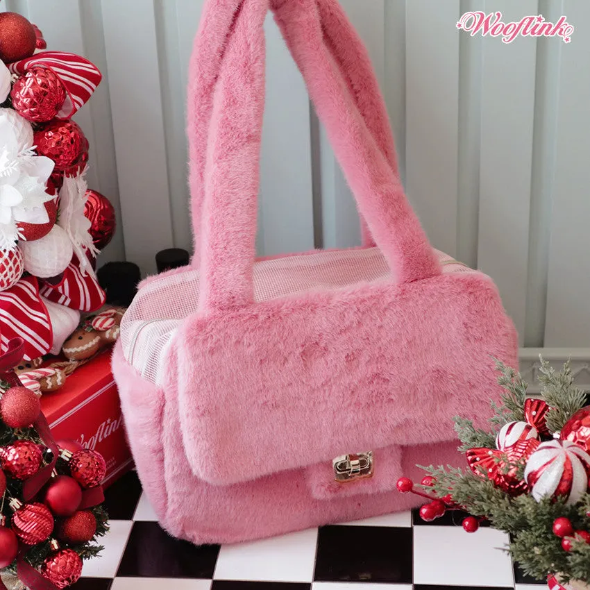 Wooflink Luxe 3 Fur Pet Carrier