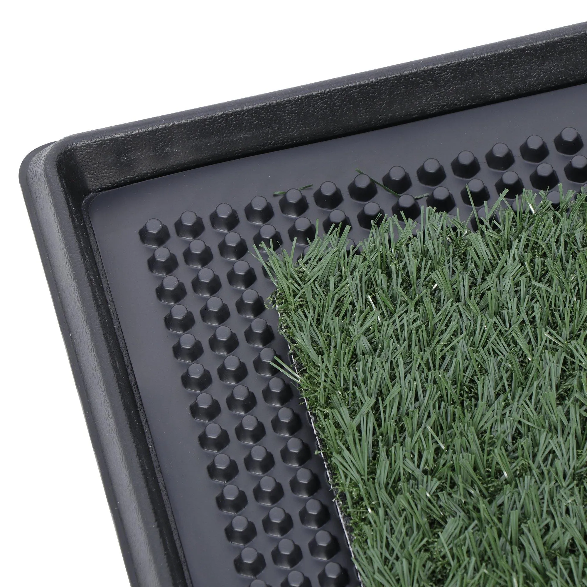 ZENY™ Artificial Grass Bathroom Mat for Puppies and Small Pets Portable Potty Trainer