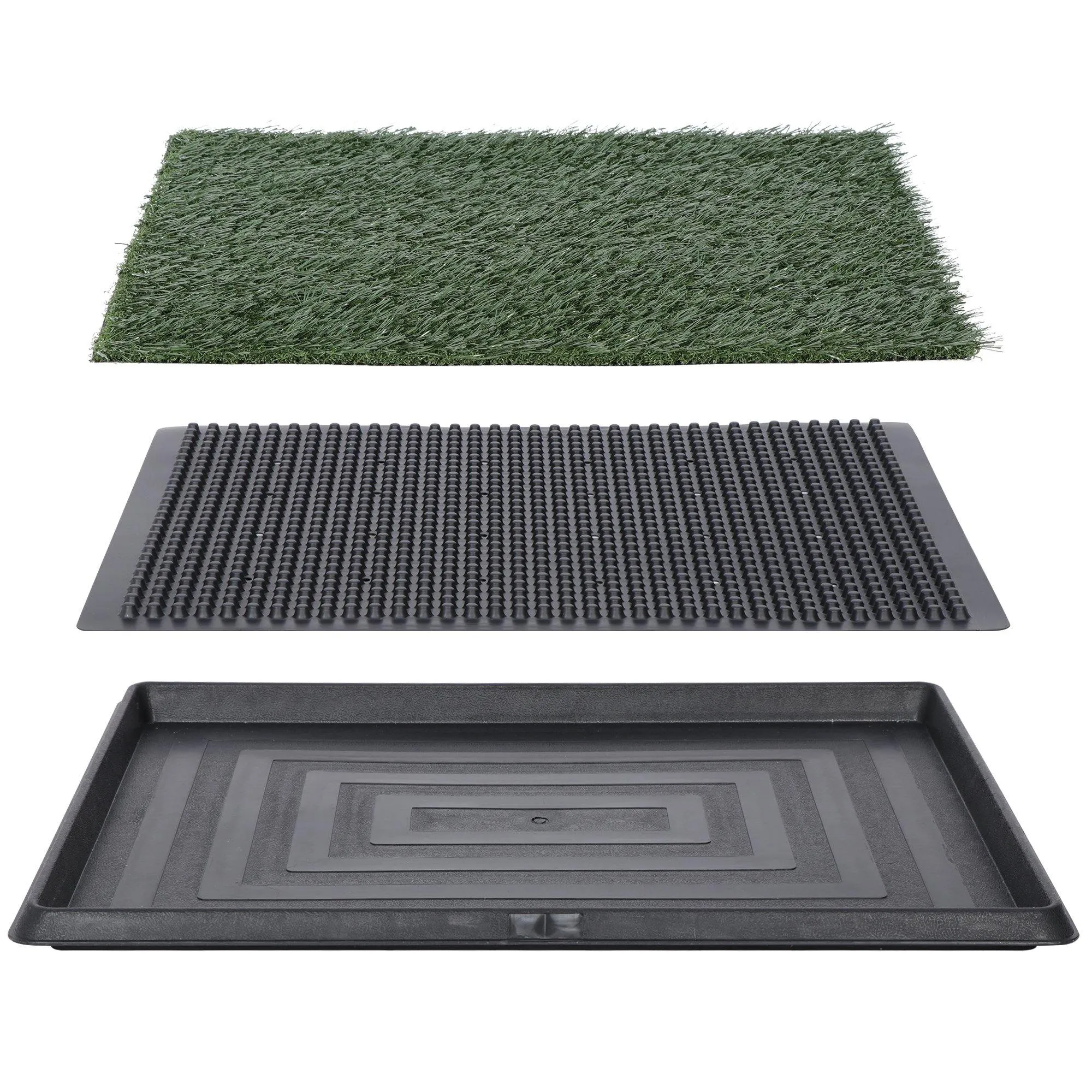 ZENY™ Artificial Grass Bathroom Mat for Puppies and Small Pets Portable Potty Trainer